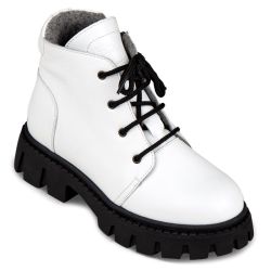TW-518 (цв.8-белый/черный) Ботинки ортопедические малосложные TW-518 (цв.8-белый/черный) Ботинки ортопедические малосложные