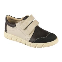 TW-455 (цв.2-коричнево-бежевый) Полуботинки ортопедические малосложные