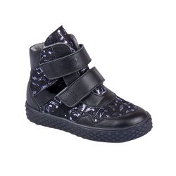 TW-326 (цв.4-черный комбинированный, 26) Ботинки (утепленные)