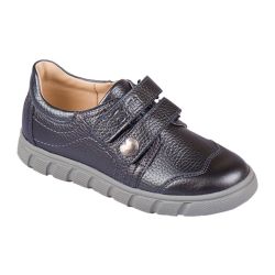 TW-455 (цв.12-серый металлик) Полуботинки спортивные (натур.кожа)