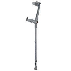 TN-215 Костыль с опорой под локоть NOVA (с УПС, цвет серебро)