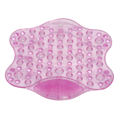 М-514 Массажный коврик, "Морские камешки", розовый