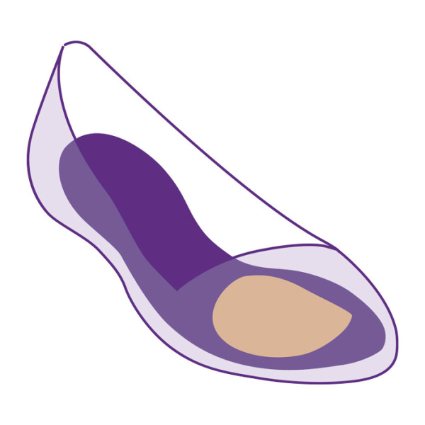 Вкладыши под передний отдел стопы СТ-232  Trives Вкладыши под передний отдел стопы СТ-232  Trives