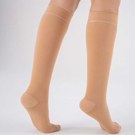 Гольфы компрессионные с закрытым носком, класс компрессии 1, цвет бежевый ТК.911 Evolution ТК.911.11  Evolution