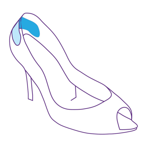 Протекторы на задник обуви СТ-57  Trives Протекторы на задник обуви СТ-57  Trives