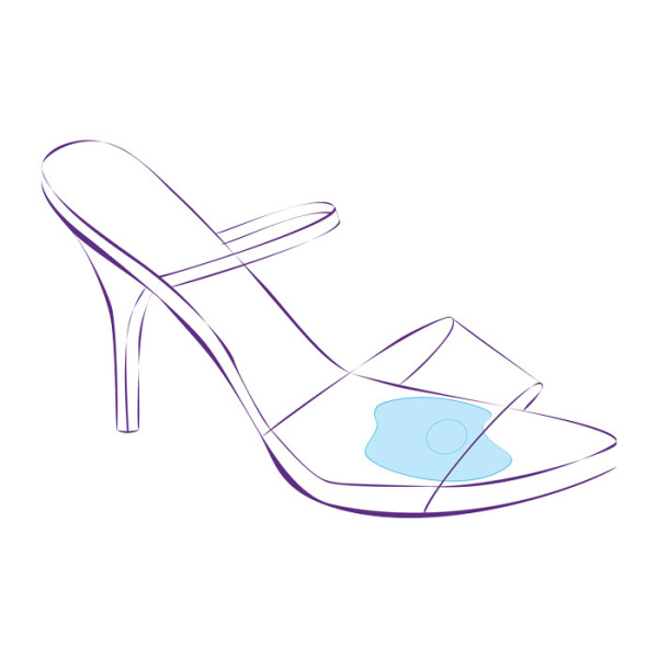 Подушечки «Антискольжение» под дистальный отдел стопы СТ-35  Trives Подушечки «Антискольжение» под дистальный отдел стопы СТ-35  Trives