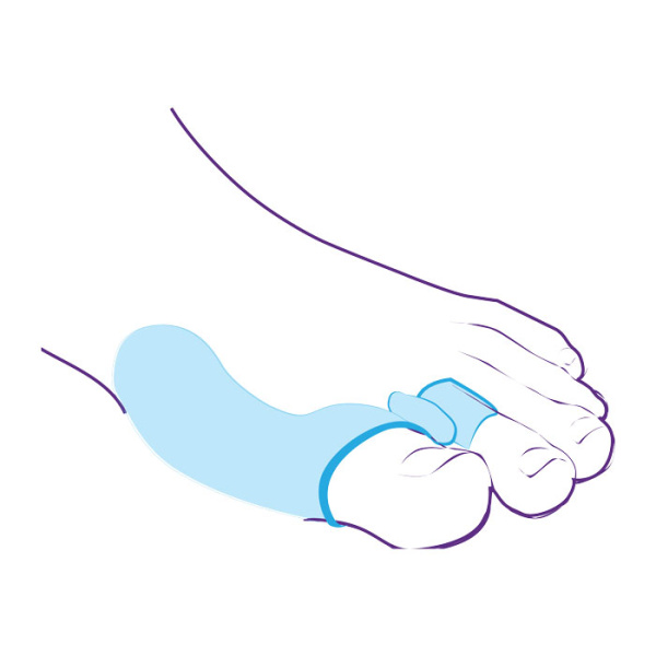 Перегородка межпальцевая, совмещенная с протектором сустава СТ-52.3  Trives Перегородка межпальцевая, совмещенная с протектором сустава СТ-52.3  Trives